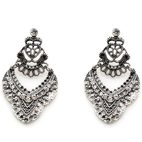 CLOSING New Bohemian Silver Earrings